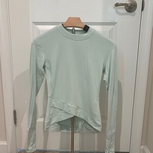 Lululemon Athletica Mint Long Sleeve Top